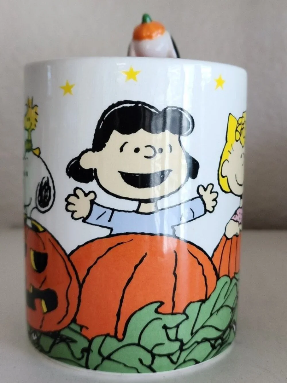 ZB Peanuts Snoopy Linus The Great Pumpkin Coffee Tea Mug Brand NEW Zrike Brand